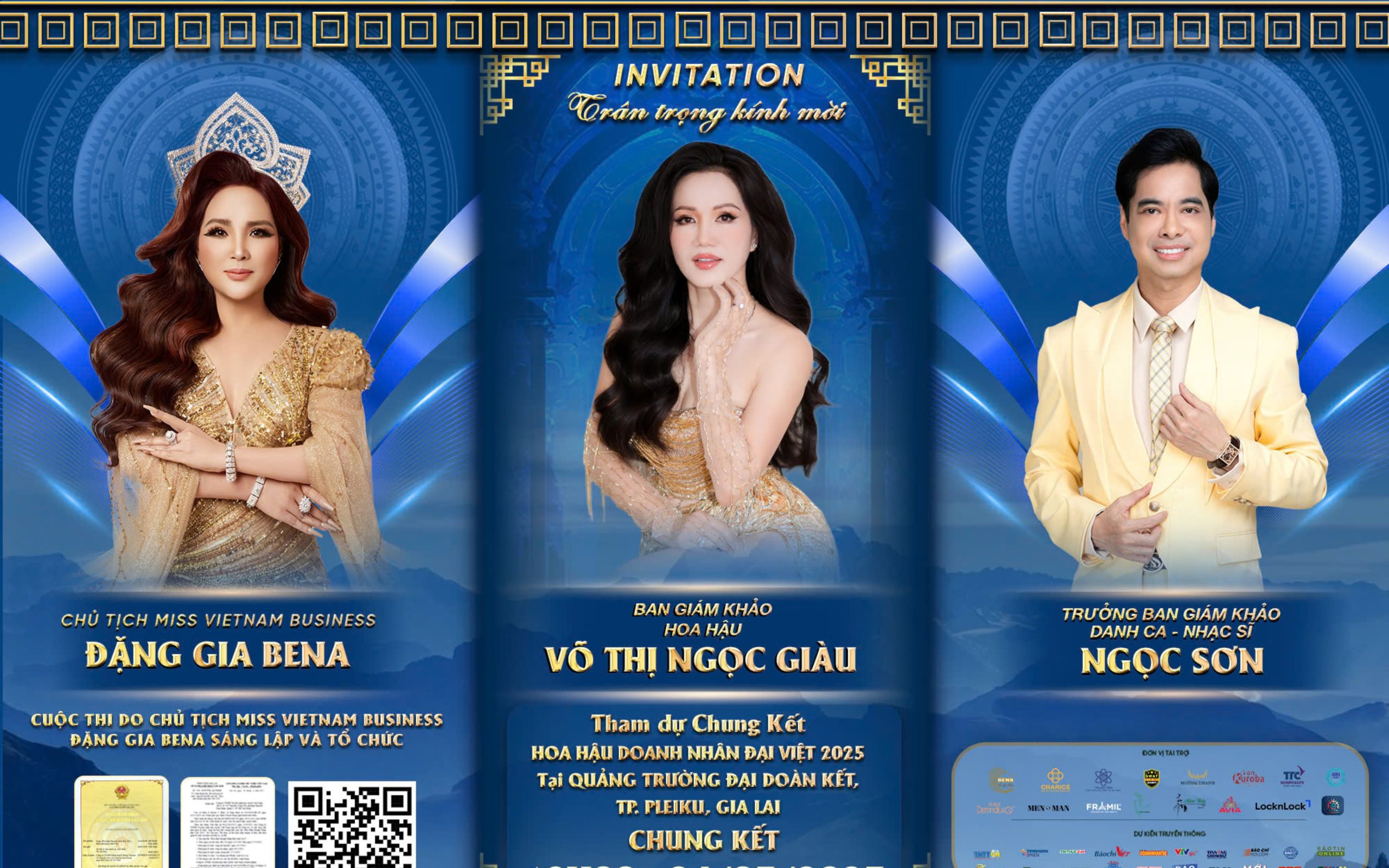 Tiến sĩ – Hoa hậu Ngọc Giàu tiếp tục ngồi “ghế nóng” Hoa hậu Doanh nhân Đại Việt 2025 tại Gia Lai