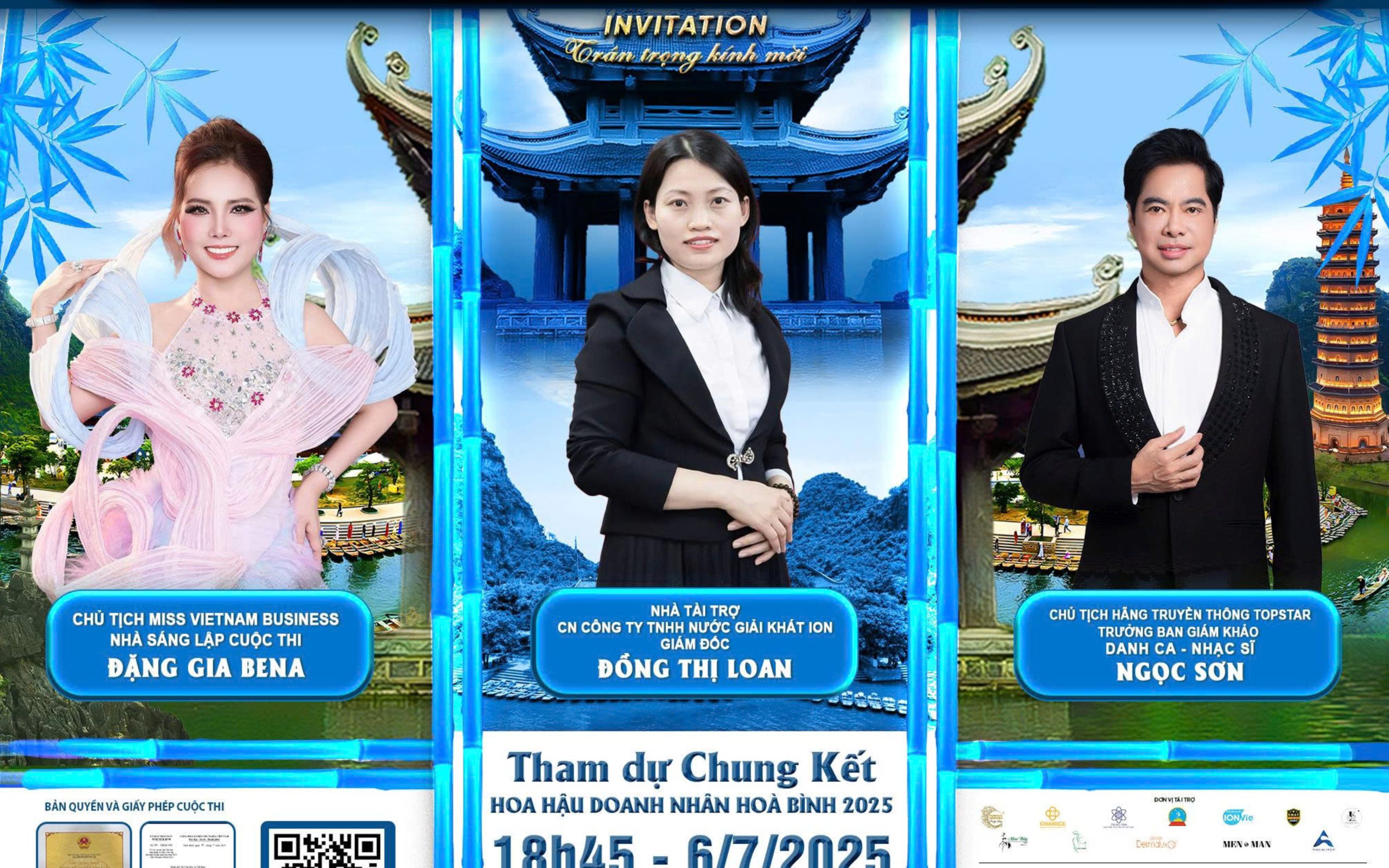 IONVie – Thương hiệu nước ion kiềm tiếp tục đồng hành cùng sân chơi nhan sắc Hoa hậu Doanh nhân Hòa bình 2025
